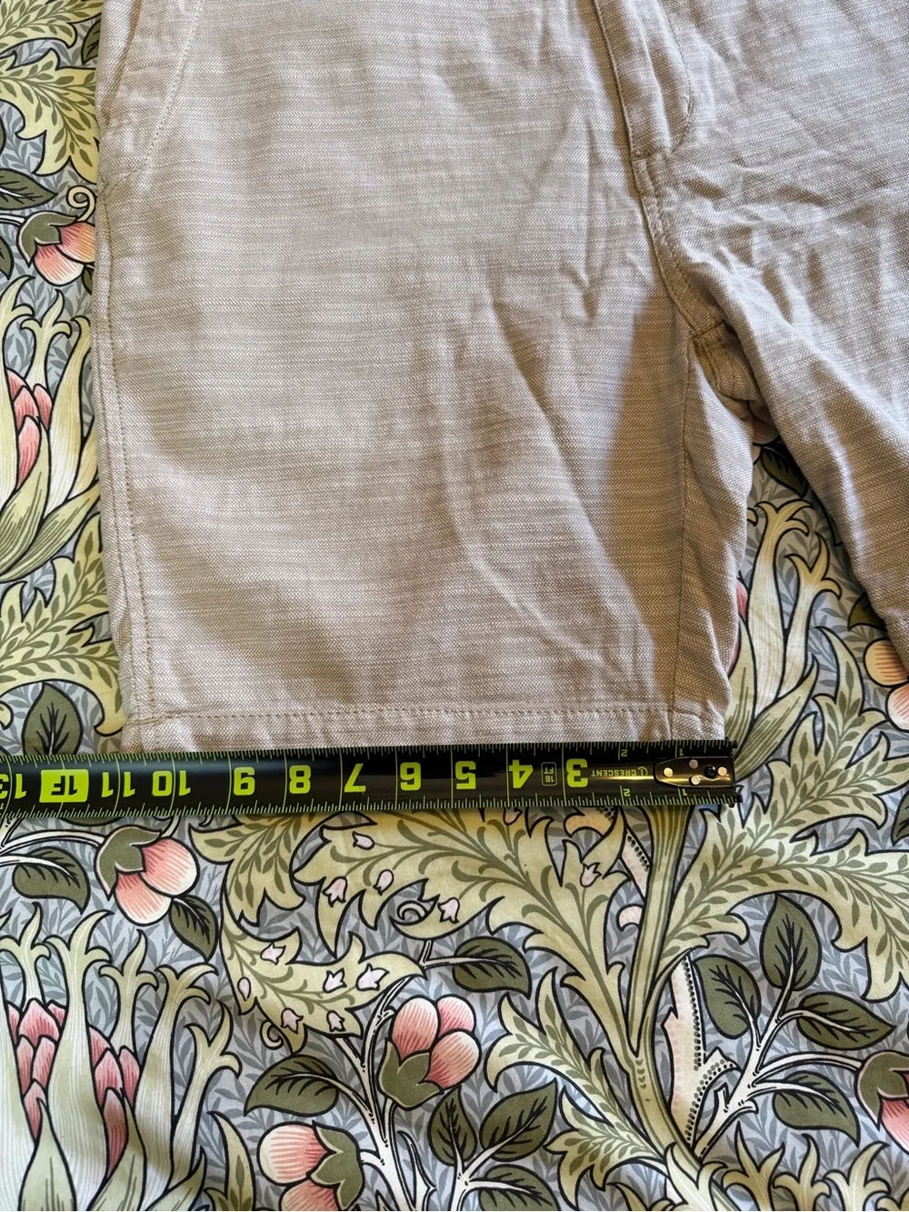 Union men’s cotton chino short.